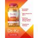 Carlyle D3 K2 Gummies 120 Count with Calcium | Vegetarian Non-GMO and Gluten Free Supplement - Buy Online on GoSupps.com