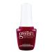 Gelish MINI Wonder Woman Soak-Off Gel Polish Metallic Red Gel Nail Polish Metallic Red Nail Colors Red Gel Polish 0.3 oz.
