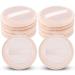 12 Soft Beige Makeup Powder Puffs - Ideal for Loose Setting & Pressed Powder | Cotton Face Pads for Flawless Skin - Buy Online on GoSupps.com