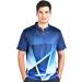 SAVALINO Men's Bowling Sublimation Printed Jersey - Navy, 3X-Large - Buy Online on GoSupps.com