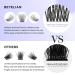Beyelian C Curl Cluster Eyelashes - 84 PCs DIY Extensions 0.07mm Mixed Length 10-16mm Super Thin Black Band - Buy Online on GoSupps.com