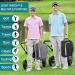 2 Pcs Golf Shoe Bag for Travel - Zippered Sports Carrier with Ventilation Outside Pocket - Black/Gray - Golf Accessories for Men and Women - Buy Online on GoSupps.com