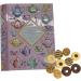 Biscuit Tin Gift Set | The Book Of Teatime Treats | A Delicious Cookies Assortment | Sunshine Rings Chocolate Chip Cookies Cocoa Rings Rings With Raspberry Filling Chocolate Striped Peanut Cookies - Buy Online on GoSupps.com