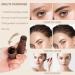 Buy Eyebrow Stamp Stencil Kit - 34 Reusable Stencils for Perfect Waterproof Eyebrow Makeup (Dark Brown) - International Shipping - Buy Online on GoSupps.com