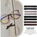Buy Healvian Silicone Nylon Glasses Holders - 4 Pairs of Cushioned Sleeves & Brake Socks for Eyewear Comfort - International Shipping Available - Buy Online on GoSupps.com
