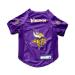 Littlearth NFL Minnesota Vikings Stretch Pet Jersey Team Color Size XL XL Team Color