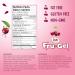 Dole Fru-Gel Cherry Fruit Juice Gels Fun and Healthy School Snack your kids will love! Made with 100% Fruit Juice & No Added Sugar (123g 24 Total Cups) - Buy Online on GoSupps.com