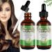 Organic Rosemary Oil for Hair Growth - 2 Pack of Pure Essential Oils for Hair Loss Regrowth - 4.04 Fl Oz - Buy Online on GoSupps.com