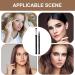 Eyebrow Waterproof Multi-Fork Pencils for Realistic Eyebrow Makeup Daily Eyebrow Makeup Supplies for Home Working Dating Traveling Gathering Dalynn 5# light gray - Buy Online on GoSupps.com