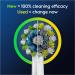 Oral-B Smart 7 7000N Blue Electric Rechargeable Toothbrush and Oral-B Cross Action 4ct + Refills - Buy Online on GoSupps.com