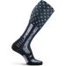 MudGear Premium Compression Socks - Special Edition for Run, Hike, Trail, Recovery - Medium Blue Line - Buy Online on GoSupps.com