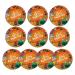 Pumpkin Parties Plates - Dinner Plates Paper Plates Pumpkin Shaped | Sturdy Paper Plates Parties Pumpkin Plates Safe for Fall Celebrations