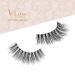 i ENVY VLuxe False Lashes - Royal Silk Fluffy Wispy Eyelashes | Natural Volume & Curl | Lightweight & Comfortable (COUNTESS) - Shop Internationally - Buy Online on GoSupps.com