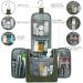 Travel Hanging Toiletry Wash Bag Makeup Organizer - Army Green (Large) for Women, Girls, Kids - Buy Online on GoSupps.com