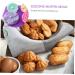MAGICLULU 2 Pcs Handmade Soap Mold Cake Pan Purple Silica Gel Cute 3X16.6X16.6CMx2pcs - Buy Online on GoSupps.com