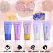  Miioto Glitter Gel for Face Hair Body Sequins for Cosmetics Lips Nails Festival Party 3 Colors (B) - Buy Online on GoSupps.com