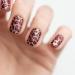 Avoa Beauty Nail Film - Cat Calling | Glitter Red & Pink Leopard Nail Art Design | 16 Long-Lasting Self-Adhesive Nail Wraps for Stunning Manicures - Buy Online on GoSupps.com