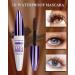 5D Silk Fiber Brown Mascara for Eyelashes Waterproof Long Lasting Colored Mascara Liquid Lash Extensions Smudge-Proof Volumizing Lengthening Curling Non-clump Color Tubing Mascara Women Makeup Gift - Buy Online on GoSupps.com