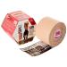 RockTape H2O Edge Highly Water-Resistant Kinesiology Tape with Travel Case Beige