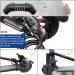 NDakter 4 Feet Bike Lock Cable - High Security 5 Digit Resettable Combination Coiling Bicycle Lock - Heavy Duty Anti Theft with Mounting Bracket - 1/2 Inch Diameter Black - Buy Online on GoSupps.com