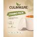Eco-Friendly Microwavable Soup Bowls with Airtight Lids | 25/Pack 12 oz White - Ideal for Restaurants, Takeouts, To-Go Lunches | Disposable Food Containers for Soup, Ice Cream - Buy Online on GoSupps.com