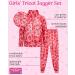 Real Love Girls' 2-Piece Pink Love Jogger Set - Zip Sweatshirt and Sweatpants | Size 7-8 - Buy Online on GoSupps.com