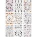JMEOWIO 9 Sheets Halloween Nail Art Stickers Decals Self-Adhesive Pink Cute Ghost Nail Supplies Nail Art Design Decoration Accessories - Buy Online on GoSupps.com