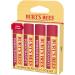 Burt's Bees Lip Balm Moisturizing Lip Care for All Day Hydration 100% Natural Pomegranate with Beeswax & Fruit Extracts (4 Pack) 0.15 Ounce (Pack of 4) - Buy Online on GoSupps.com
