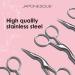 JAPONESQUE Brow Scissors & Spoolie - Premium Stainless Steel Brow Grooming Tool for Perfect Shaping - Buy Online on GoSupps.com