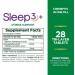 Nature's Bounty Sleep + Stress Support Sleep3 Maximum Strength 100% Drug Free Sleep Aid Dietary Supplement with Ashwagandha Time Release Technology 10mg 28 Tri-Layered Tablets (Pack of 3) - Buy Online on GoSupps.com