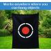 Doubleriver Golf Target Cloth - Replacement Hitting Target for Indoor/Outdoor Practice - 5X6FT - Black - Buy Online on GoSupps.com