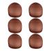6 pieces Wig Caps Dark Brown Wig Cap for Lace Front Wig Stocking Nylon Wig Cap for Women Mesh Wig Cap (Dark Brown) 6 PCS Dark Brown