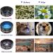 Selvim Phone Camera Lens Kit 4 in 1 - 22X Telephoto, 235 Fisheye, 0.62X Wide Angle, 25X Macro Lens - Compatible with iPhone, Samsung, Android - Buy Online on GoSupps.com
