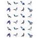 cakes 24 edible PRE CUT Pigeons British Birds Pigeon kids childrens party decorations Wafer Paper Cupcake Topper Cake - Buy Online on GoSupps.com