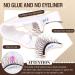 Magnetic Brown Eyelashes | No Glue Needed | Wispy False Lashes with Applicator | 1 Pair - Buy Online on GoSupps.com