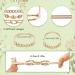 Bracelet Hair Bobbles with Set Girls Fashion Hair Accessories Set of 3 Gold - Buy Online on GoSupps.com