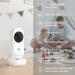 Motorola Ease 44 Connect WiFi Baby Monitor with Camera - 4.3 Display - Night Vision Lullabies - Room Temperature Monitoring - White - Buy Online on GoSupps.com