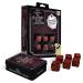 USAOPOLY Nightmare Before Christmas Premium Dice Set - Red & Black Custom Dice in Collectible Tin Case | Officially Licensed Disney 6-Sided Dice - Buy Online on GoSupps.com