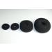 Wig Me Up RH-046 XL Dutt Pillow Ring | Black 15x7 cm | Volume Hair Styling Accessory - Buy Online on GoSupps.com