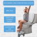 BISOO Potty Training Toilet Seat - Children WC Adapter - Baby Toilet Reducer - Safe and Comfortable - Compact and Portable - Blue Seat with Hanging Hook - Buy Online on GoSupps.com