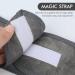 KinHwa Adjustable Spa Facial Headband 3 Pack Gray - Ideal for Makeup, Face Washing, Shower, Yoga & Sports - Buy Online on GoSupps.com