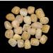 Crocon Golden Pyrite Rune Stones Set - Elder Futhark Alphabet Engraved Symbols for Chakra Balancing - 15-20mm Decorative Stones - Buy Online on GoSupps.com