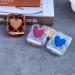 Buy Nfegsiya Pink Heart Contact Lens Container with Tweezers - Stylish & Durable Lens Housing for Girls - International Shipping Available - Buy Online on GoSupps.com
