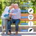 Supregear Folding Walking Stick- Adjustable Lightweight Portable Green Floral Walking Aid for Elderly Men Women - Buy Online on GoSupps.com