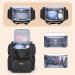 BAFASO Nail Polish Organizer Backpack - Holds 70 Bottles, Nail Lamp, Laptop Sleeve - Black - Buy Online on GoSupps.com