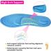 Men's 5D Sponge Arch Support Insoles (2 Pairs) for Plantar Fasciitis & Flat Feet - Size 7-12 - Buy Online on GoSupps.com