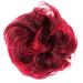 CAISHA by PRETTYSHOP Large Hairpiece Scrunchy Instant Updo Curly Messy Bun Red Mix G29E red mix #3T113B G29E