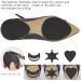 Non Slip Shoe Pads - Black (4 Pairs) | Shoe Grips for Bottom of Shoes | Anti Slip Sole Protector - Buy Online on GoSupps.com