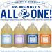  Dr. Bronner's Baby Doux Unscented Castile Liquid Soap 3.8 l - Buy Online on GoSupps.com