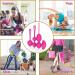 Pelvic Floor Trainers for Women - Remote Control Medical Silicone Exercise Balls for Bladder Control & Strengthening (Pink) - Buy Online on GoSupps.com
